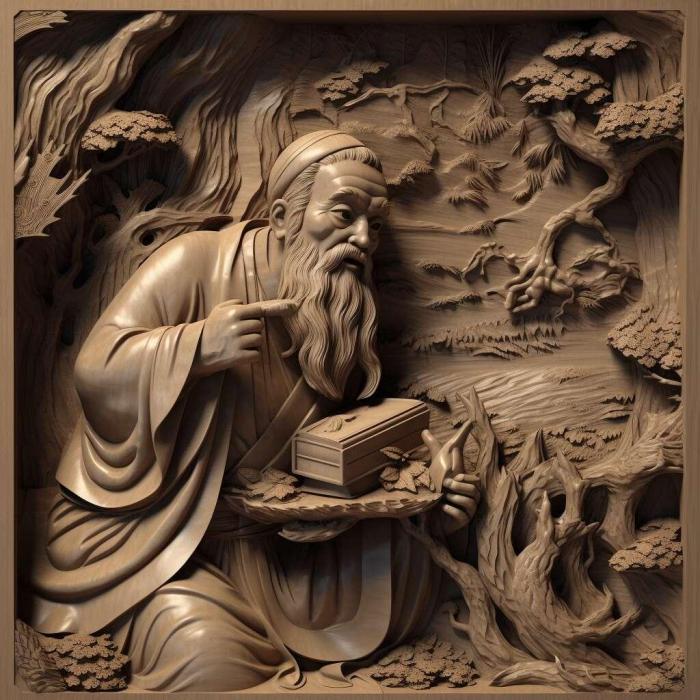 نموذج ثلاثي الأبعاد لآلة CNC 3D Art 